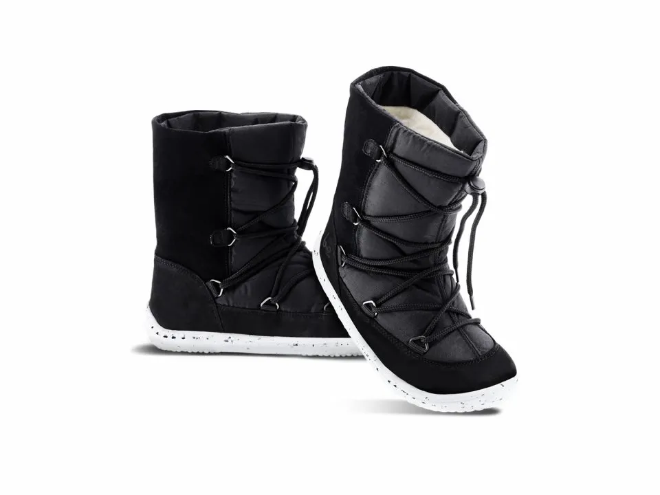 ZAPATOS DE INVIERNO PARA NIñO BAREFOOT  BE LENKA SNOWFOX KIDS 2.0  BLACK