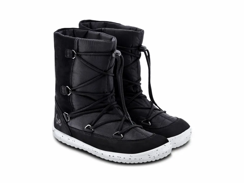 ZAPATOS DE INVIERNO PARA NIñO BAREFOOT  BE LENKA SNOWFOX KIDS 2.0  BLACK