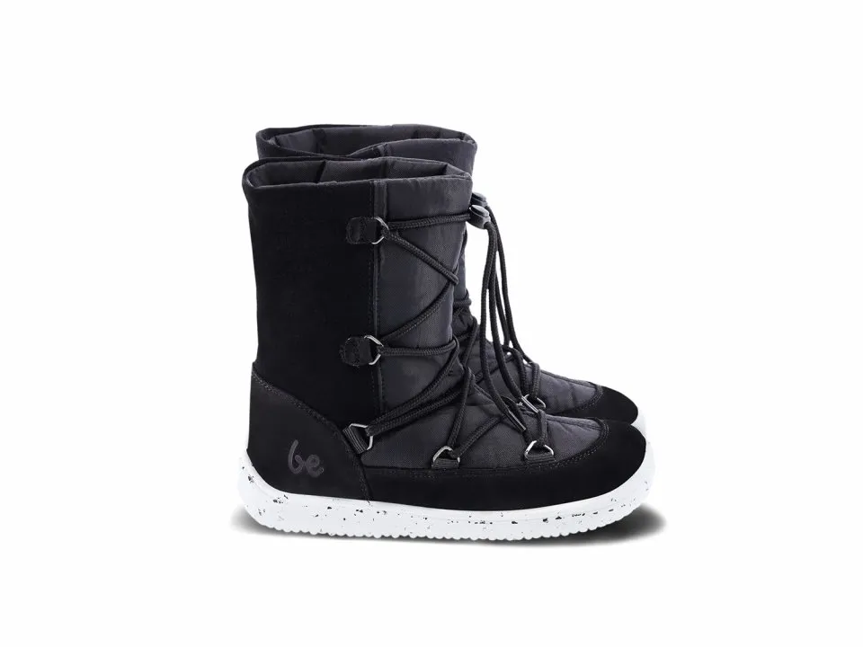 ZAPATOS DE INVIERNO PARA NIñO BAREFOOT  BE LENKA SNOWFOX KIDS 2.0  BLACK