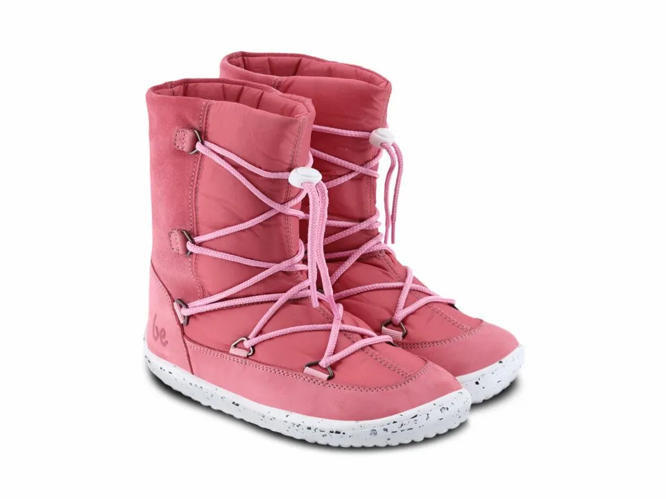 ZAPATOS DE INVIERNO PARA NIñO BAREFOOT  BE LENKA SNOWFOX KIDS 2.0  ROSE PINK
