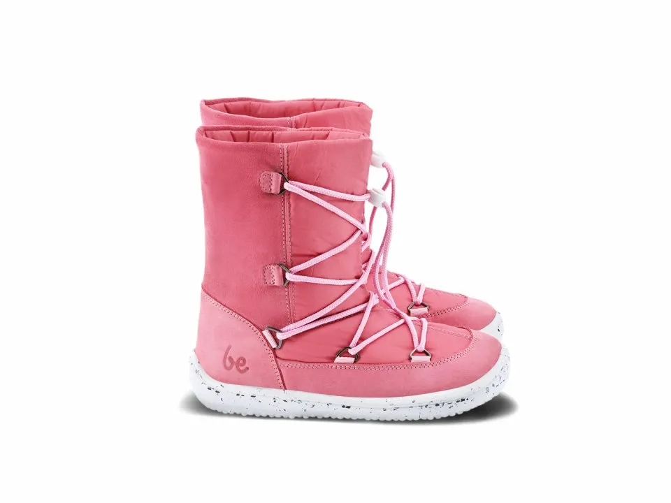 ZAPATOS DE INVIERNO PARA NIñO BAREFOOT  BE LENKA SNOWFOX KIDS 2.0  ROSE PINK