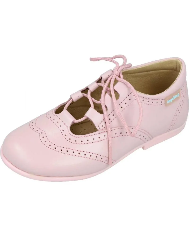 Zapatos de Niña ANGELITOS 504 INGLESITO ROSA