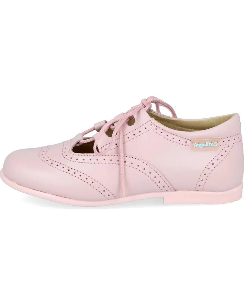 Zapatos de Niña ANGELITOS 504 INGLESITO ROSA