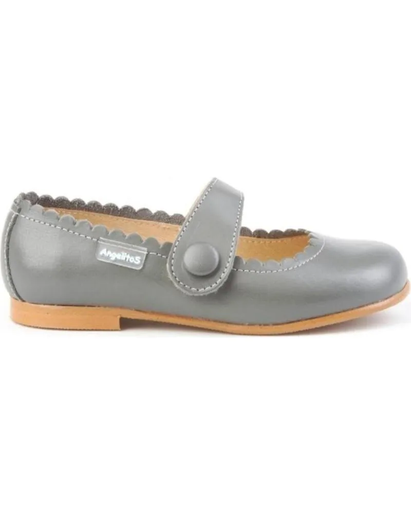 Zapatos de Niña ANGELITOS BAILARINAS 1512 GRIS