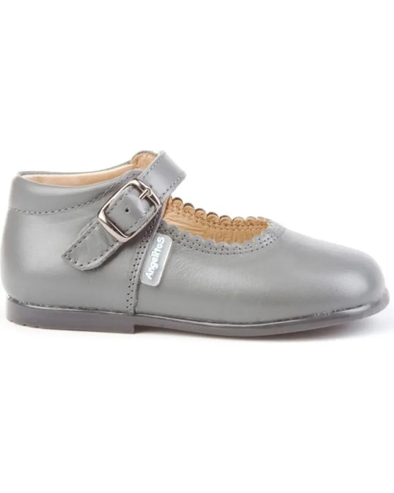 Zapatos de Niña ANGELITOS BAILARINAS 500 GRIS