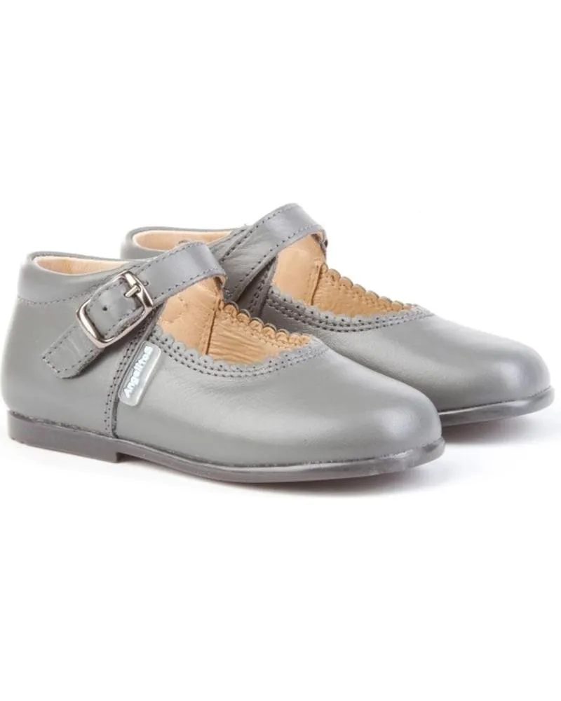 Zapatos de Niña ANGELITOS BAILARINAS 500 GRIS