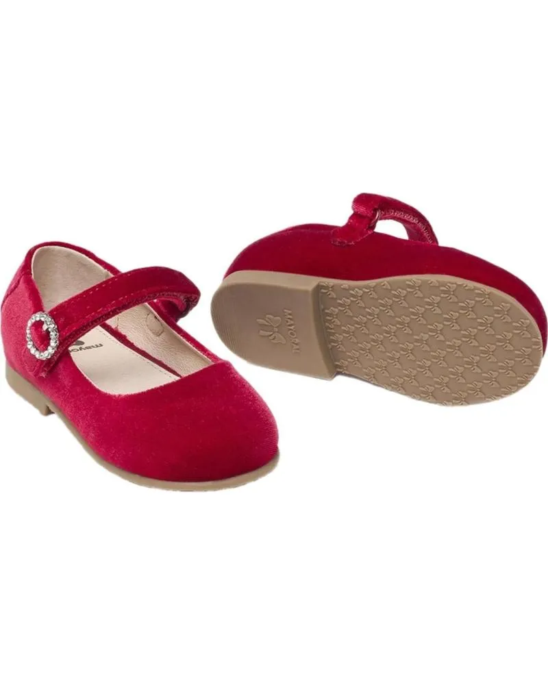 Zapatos de Niña MAYORAL BAILARINAS 42391 ROJO