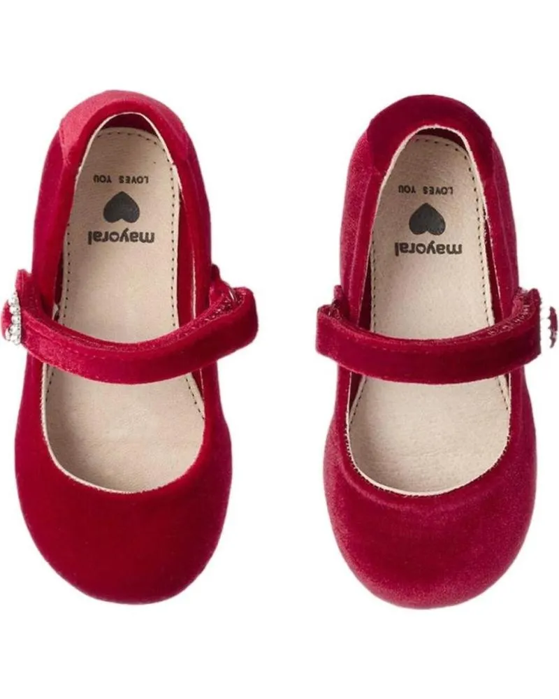Zapatos de Niña MAYORAL BAILARINAS 42391 ROJO