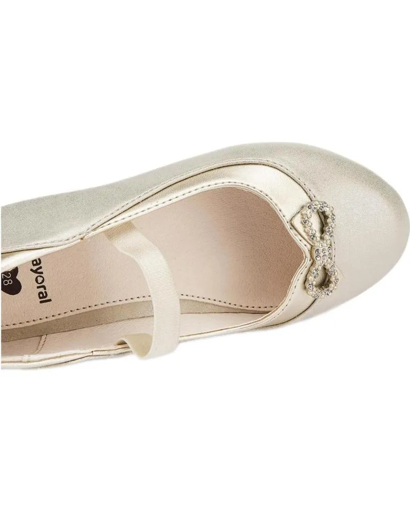 Zapatos de Niña MAYORAL BAILARINAS 43431 GOLD