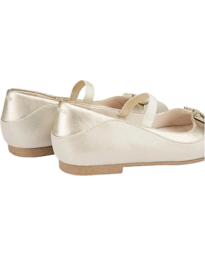 Zapatos de Niña MAYORAL BAILARINAS 43431 GOLD