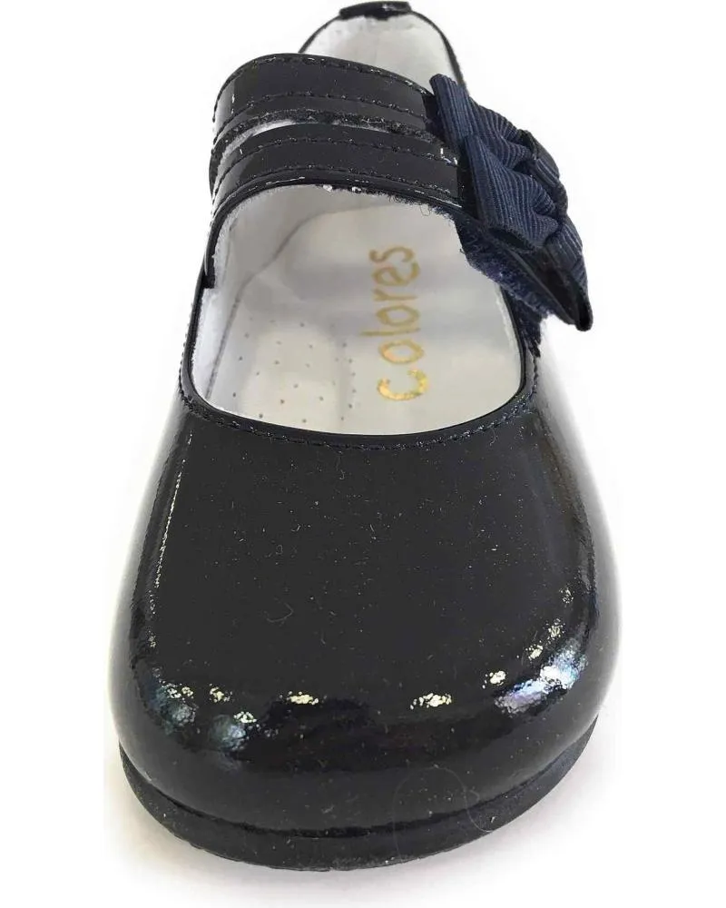 ZAPATOS DE NIñA  MM0310 CHAROL AZUL