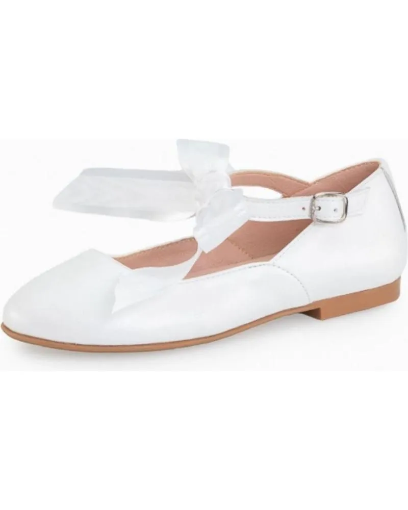 Zapatos de Niña TITANITOS COMUNION BLANCO