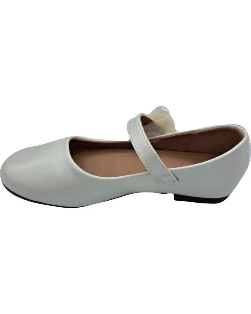 Zapatos de Niña  ZAPATO COMUNION NINA BEIGE