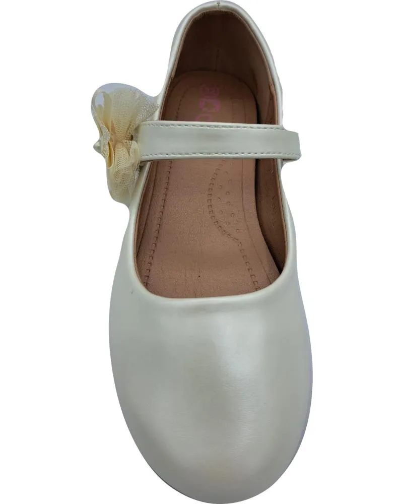 Zapatos de Niña  ZAPATO COMUNION NINA BEIGE