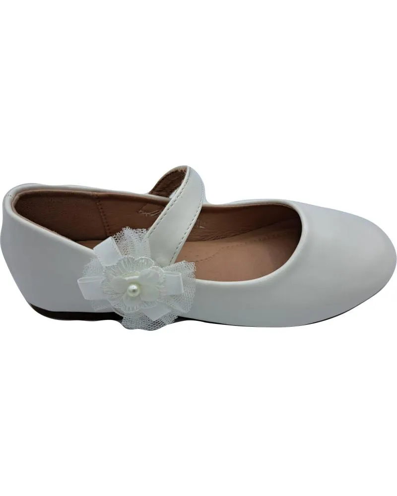 Zapatos de Niña  ZAPATO COMUNION NINA BLANCO