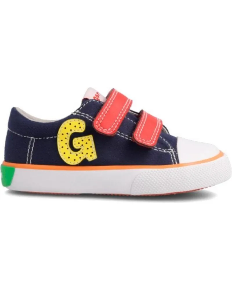 Zapatos de Niño GARVALIN BAMBAS Y LONAS AZUL