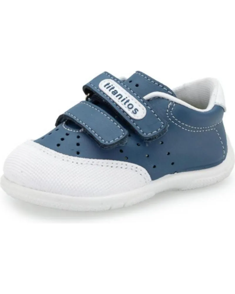 Zapatos de Niño TITANITOS PRIMEROS PASOS AZUL