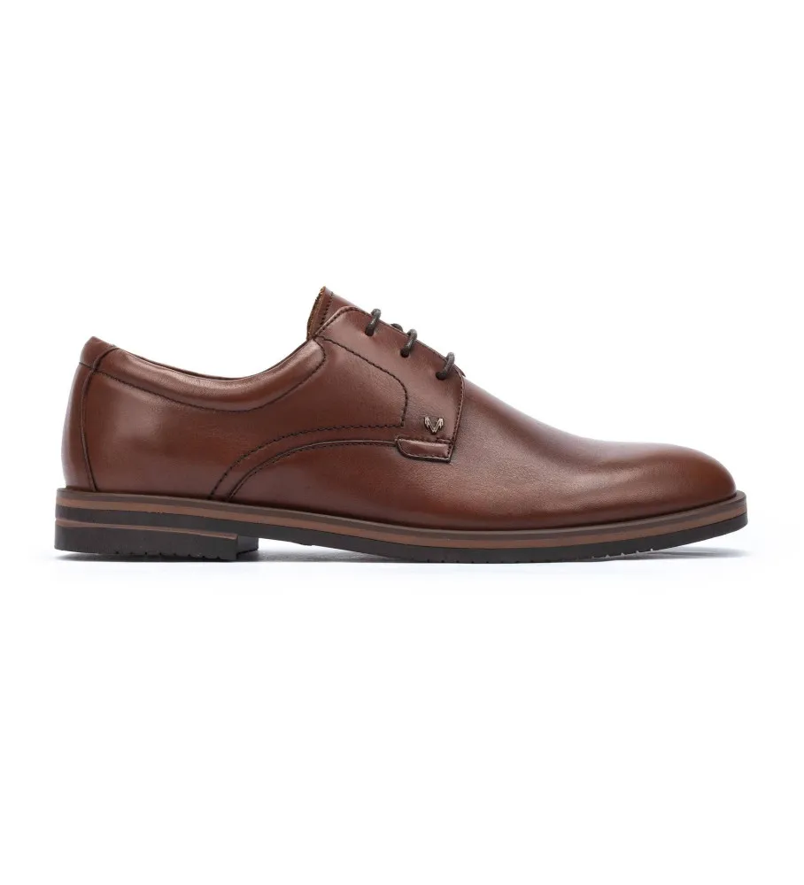 Zapatos de piel Douglas marrón