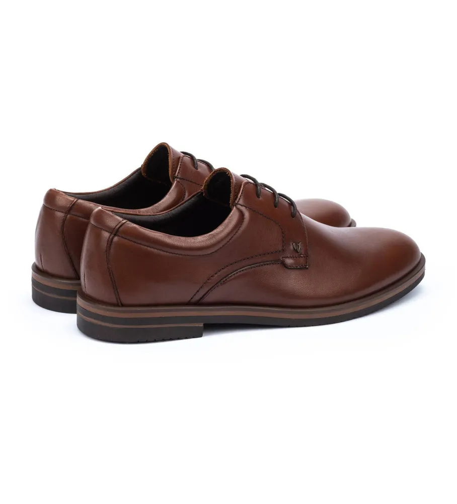 Zapatos de piel Douglas marrón