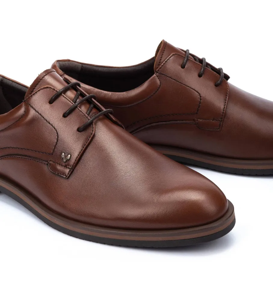 Zapatos de piel Douglas marrón