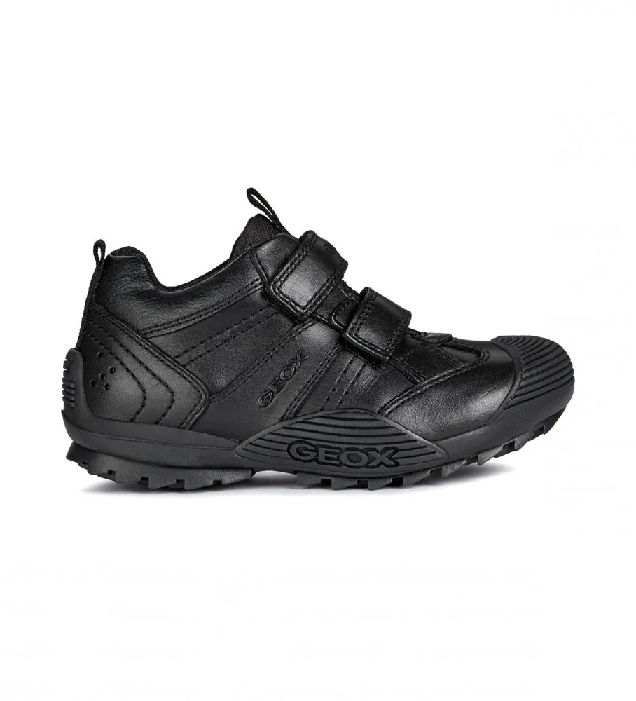 Zapatos de piel Jr Savage negro