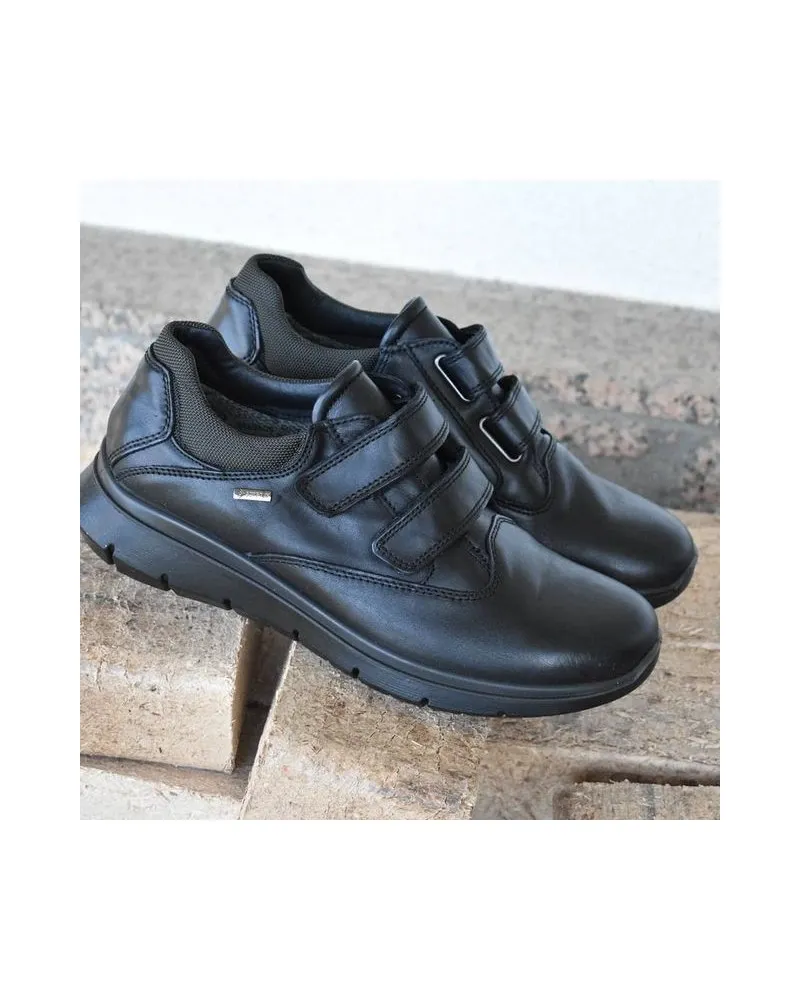 Zapatos de piel velcro GORETEX 8120800 IGI&CO