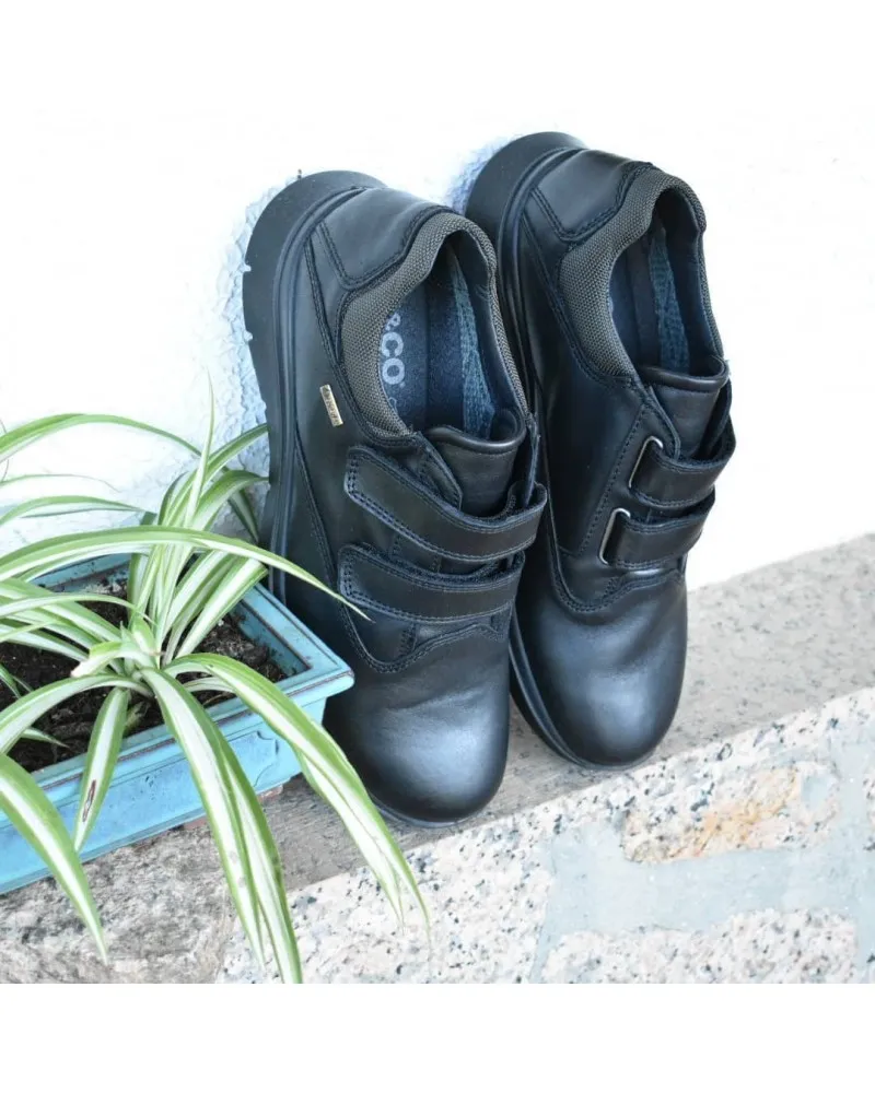 Zapatos de piel velcro GORETEX 8120800 IGI&CO