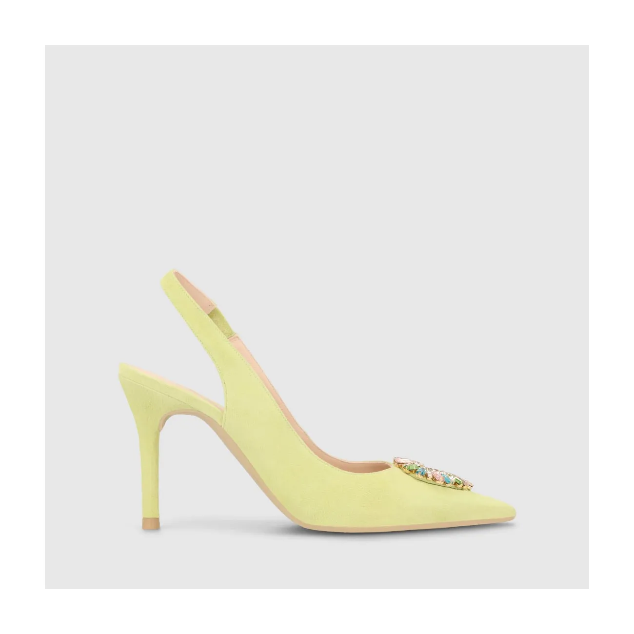 ZAPATOS DE SALÓN AMARILLOS SOFICOR