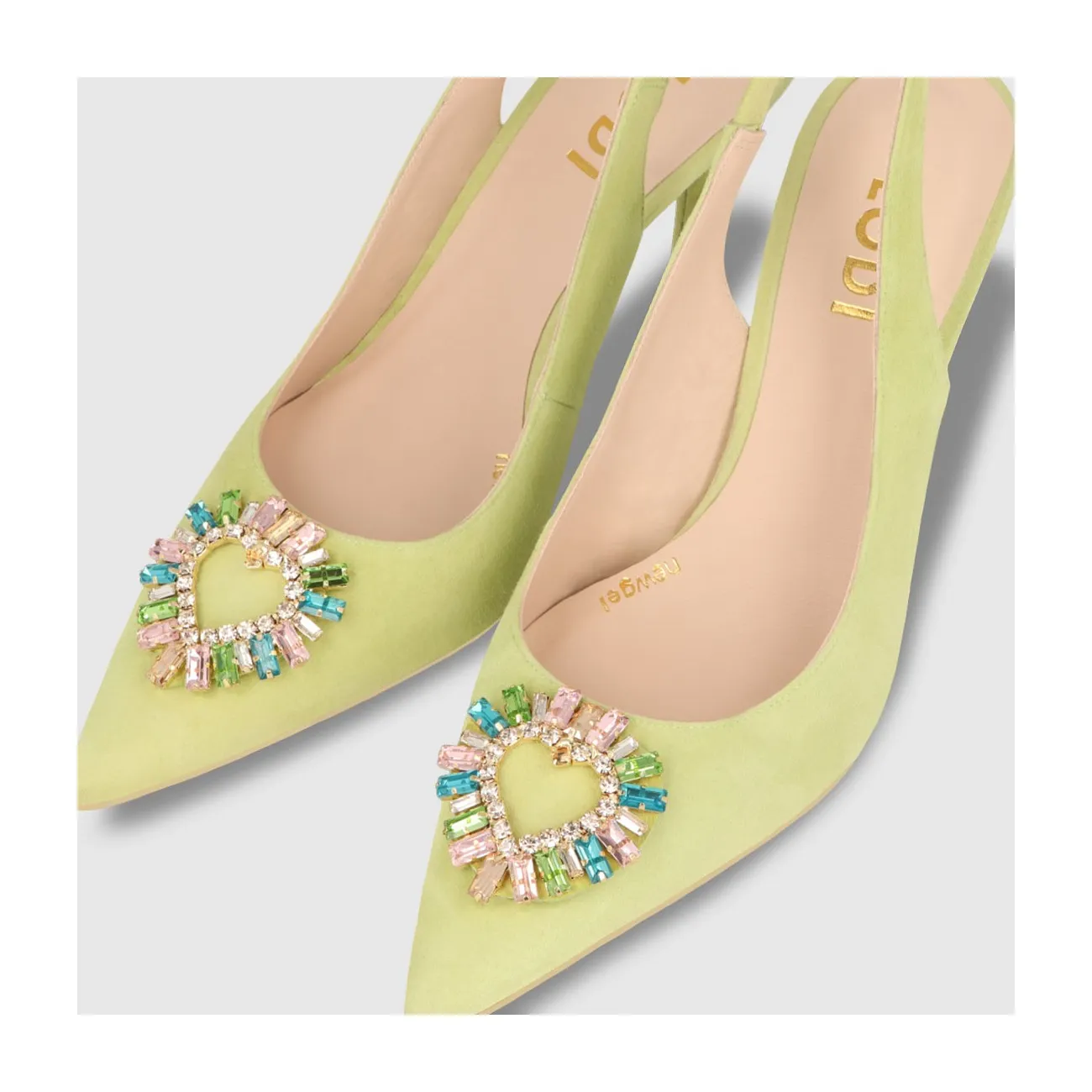 ZAPATOS DE SALÓN AMARILLOS SOFICOR