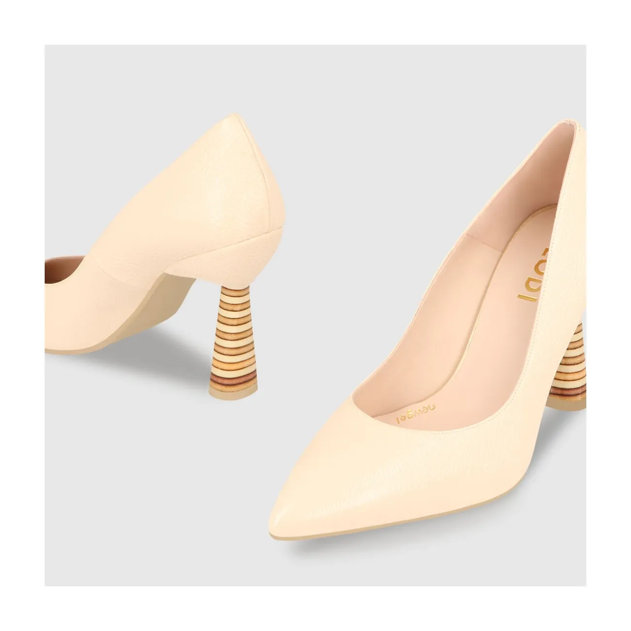 ZAPATOS DE SALÓN BEIGE SERINAY