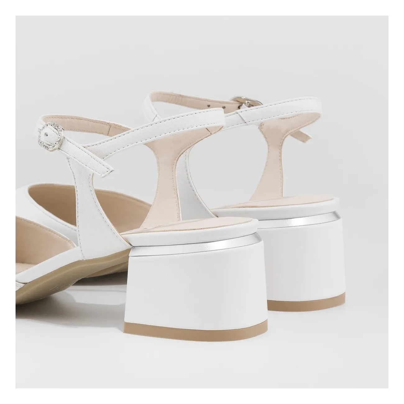 ZAPATOS DE SALÓN BLANCOS CARY