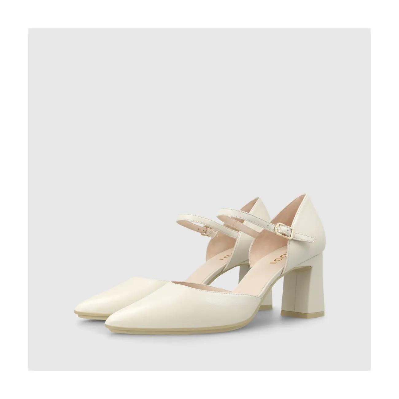 ZAPATOS DE SALÓN BLANCOS MALEO