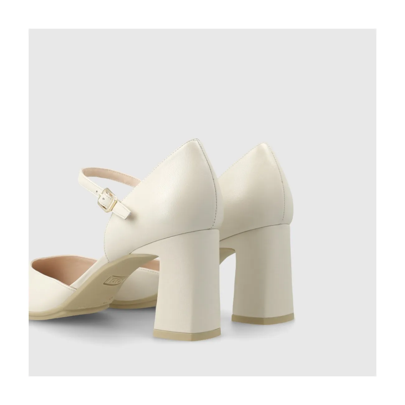 ZAPATOS DE SALÓN BLANCOS MALEO
