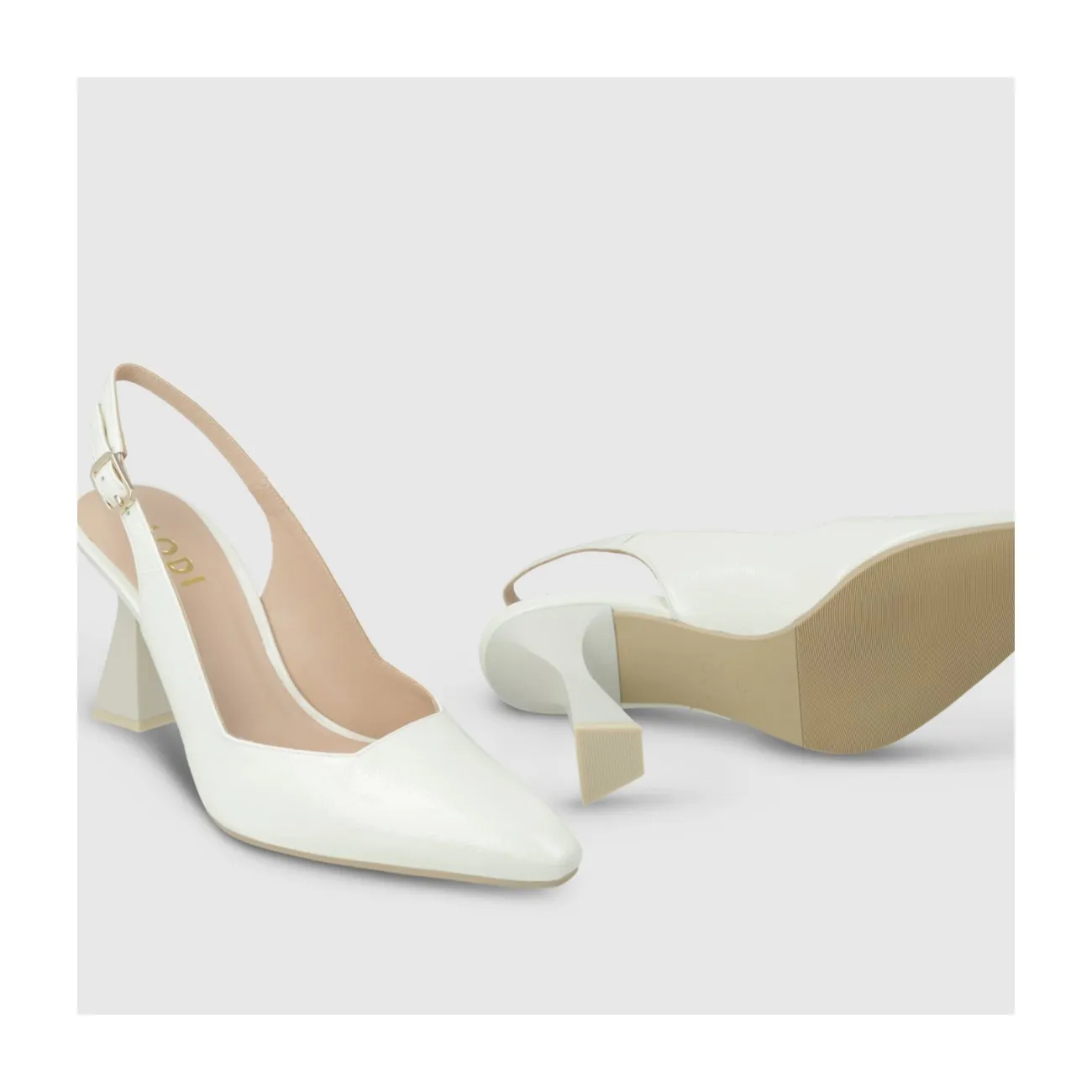 ZAPATOS DE SALÓN BLANCOS STARI