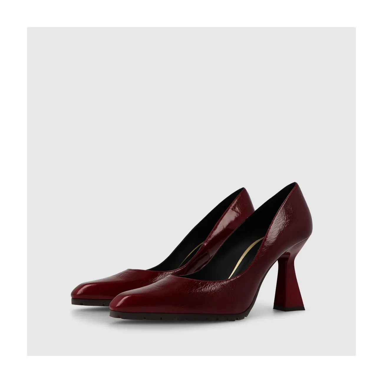 ZAPATOS DE SALÓN BURDEOS STITE