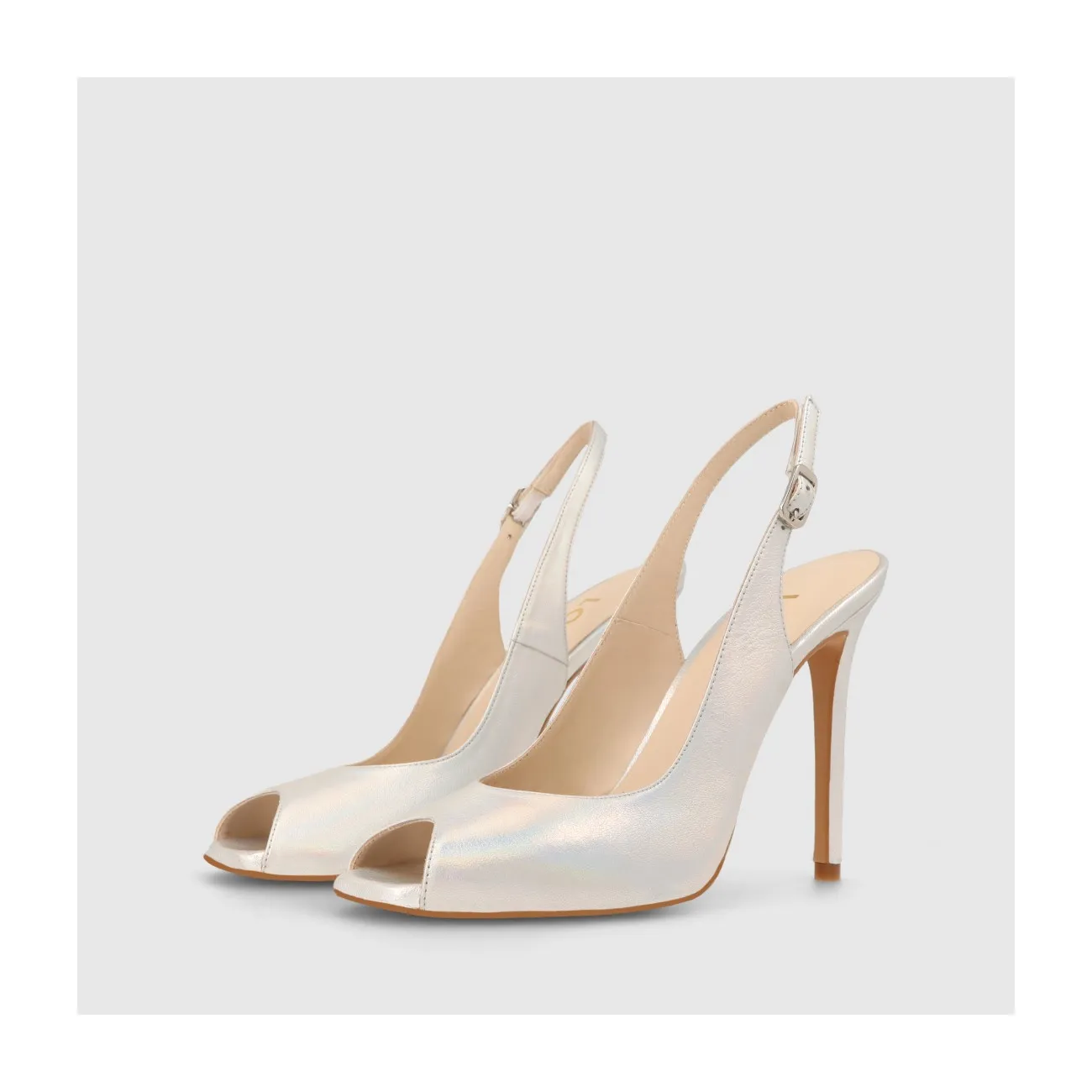 ZAPATOS DE SALÓN PLATEADOS WIMA