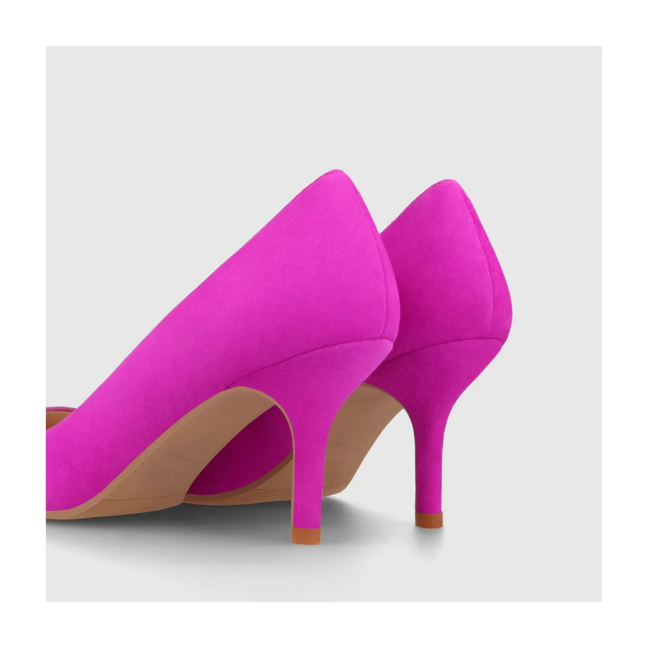 ZAPATOS DE SALÓN ROSAS MALIA