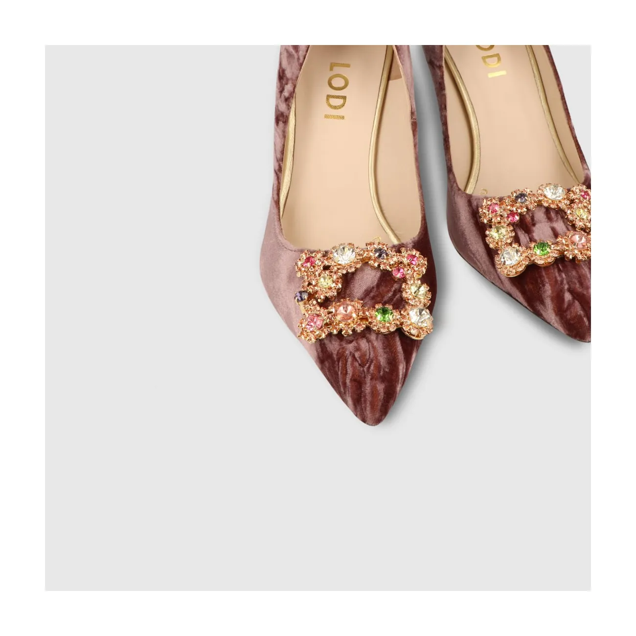 ZAPATOS DE SALÓN ROSAS SOBRITE