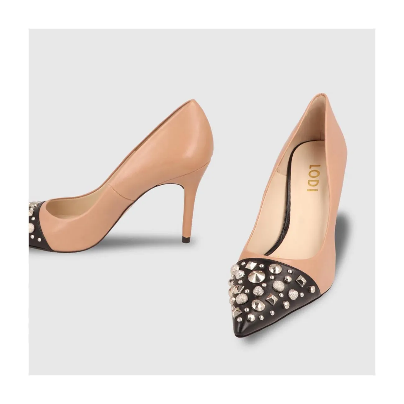 ZAPATOS DE SALÓN ROSAS SOMPO