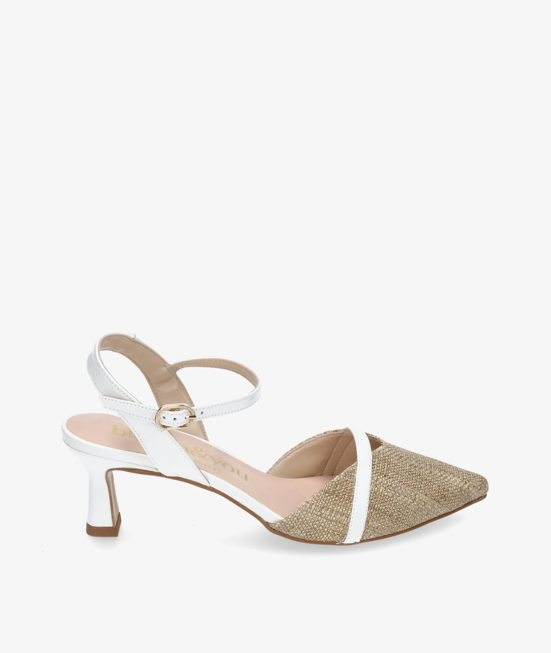 Zapatos de vestir bloom&you AMARILIS en charol hueso