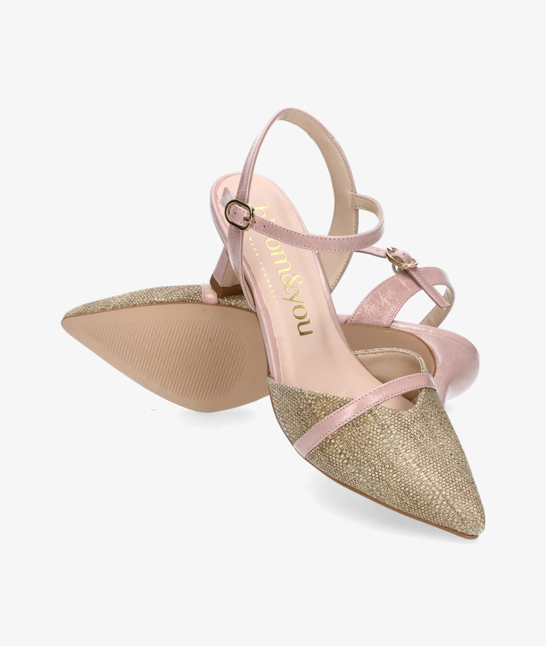 Zapatos de vestir bloom&you AMARILIS en charol nude