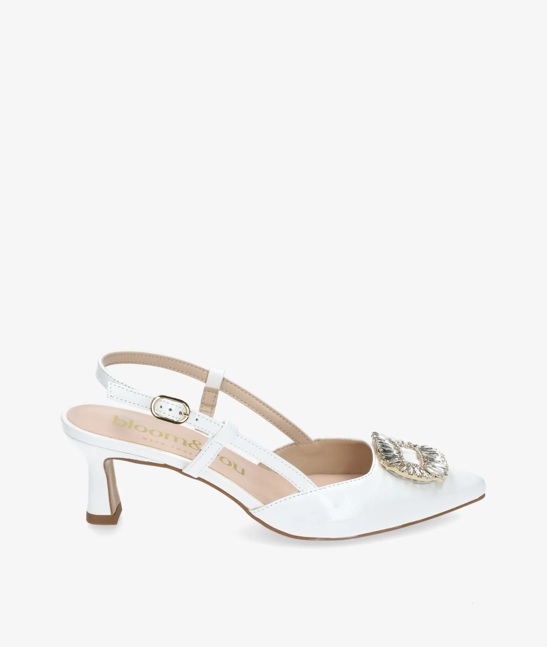 Zapatos de vestir bloom&you JEWEL en charol hueso