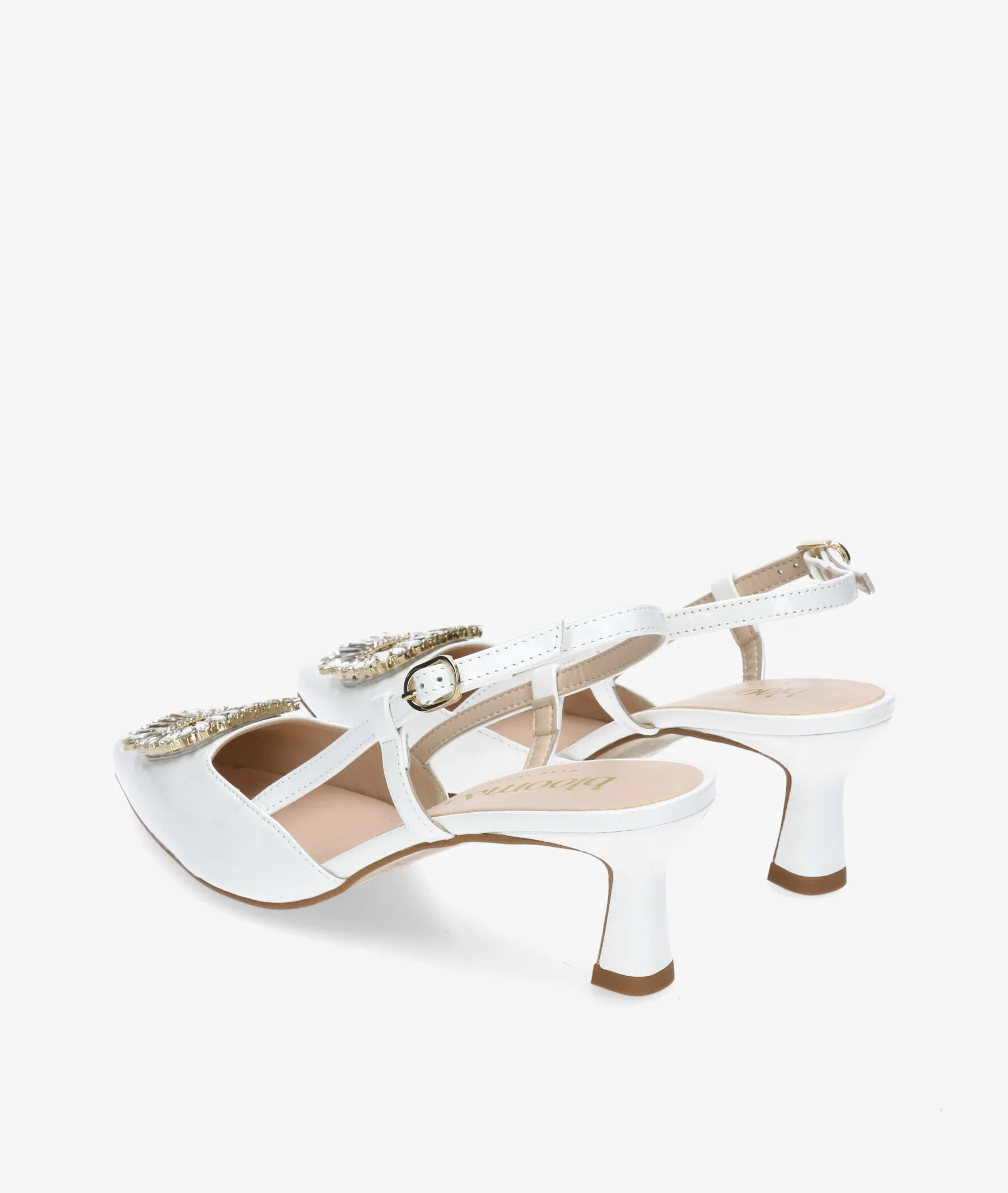 Zapatos de vestir bloom&you JEWEL en charol hueso