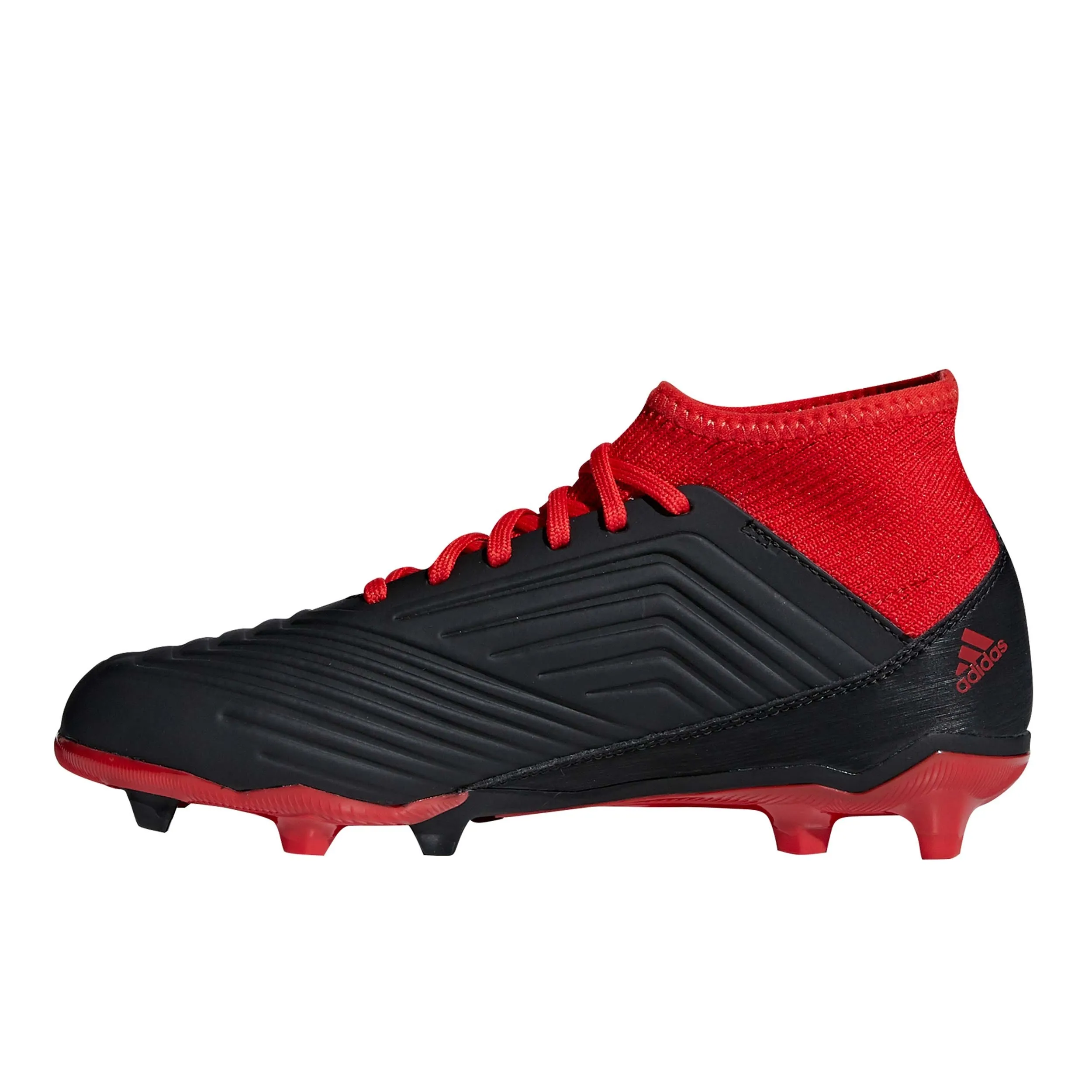 Zapatos Fútbol Niño Adidas Predator 18.3 FG Negra/Roja