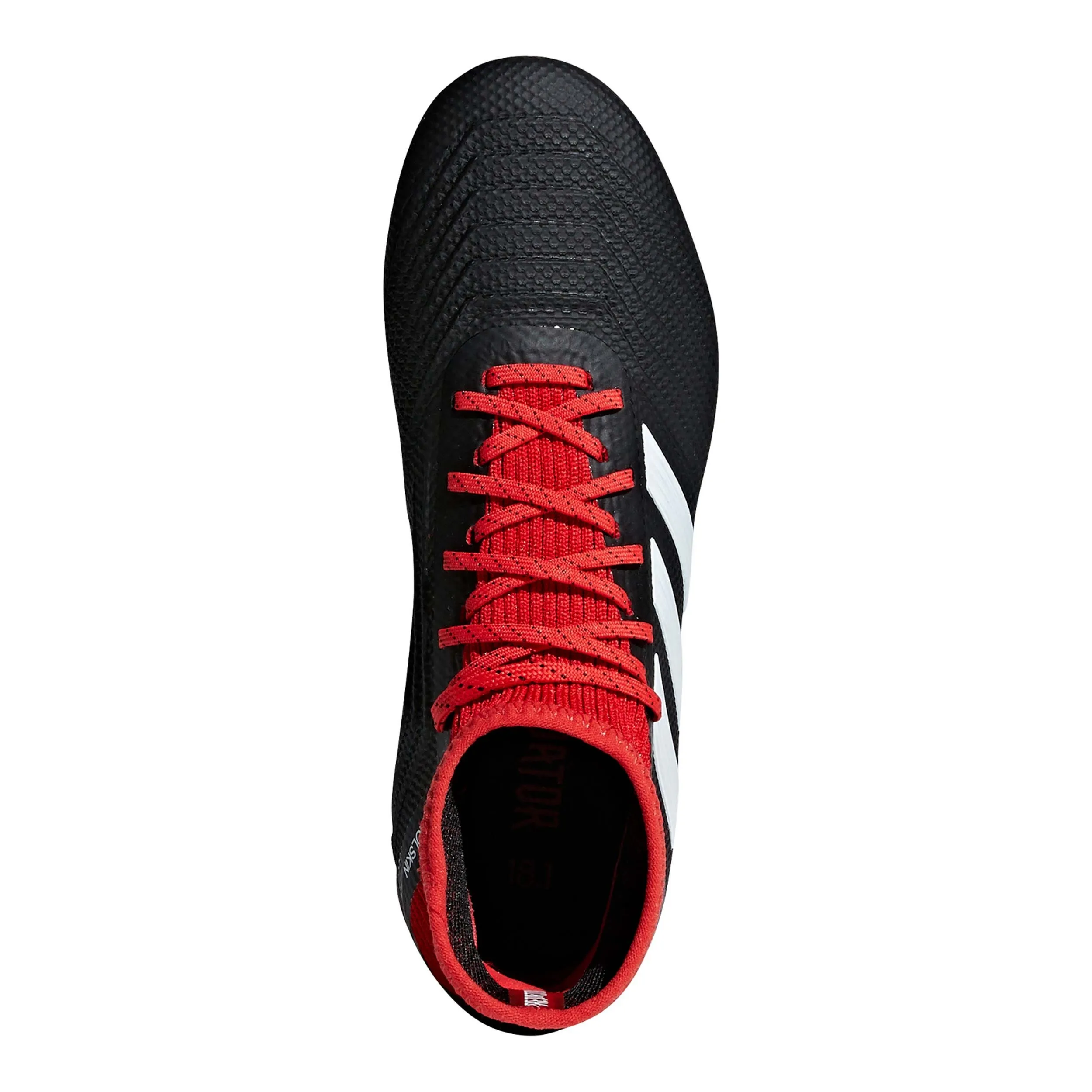 Zapatos Fútbol Niño Adidas Predator 18.3 FG Negra/Roja