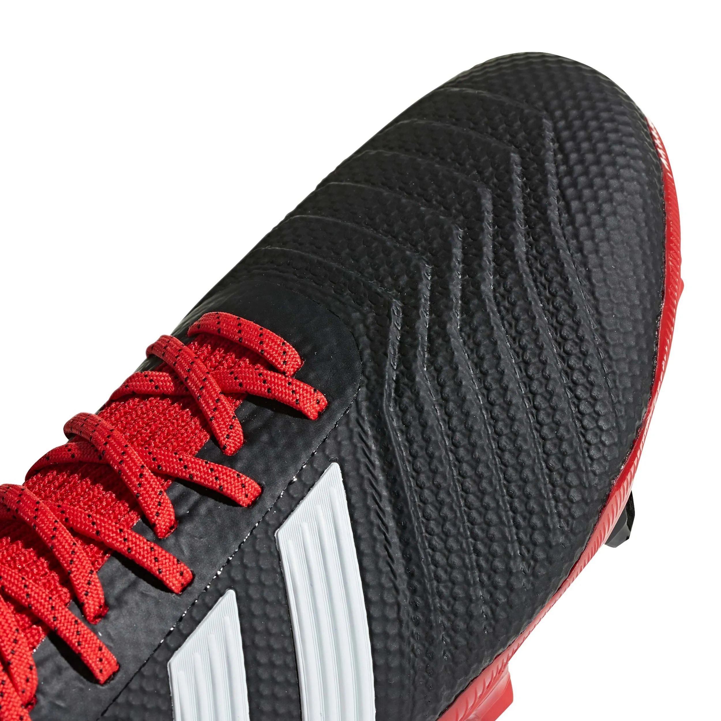 Zapatos Fútbol Niño Adidas Predator 18.3 FG Negra/Roja