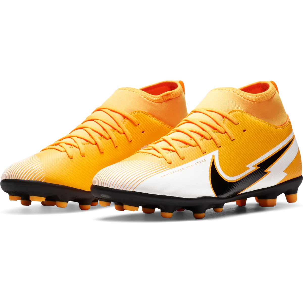 Zapatos Fútbol Niño Nike Jr. Mercurial Superfly 7 Club MG Amarillo