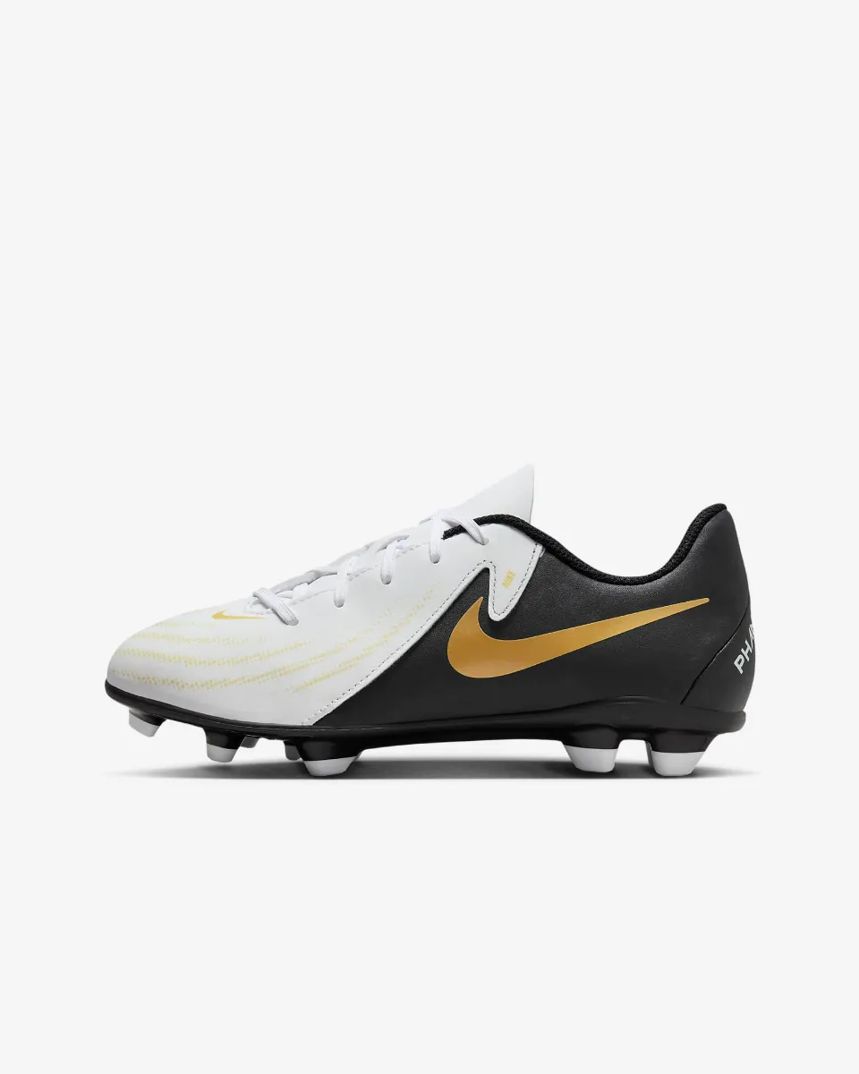 Zapatos Fútbol Niño Nike Jr Phantom GX 2 Club Blanco