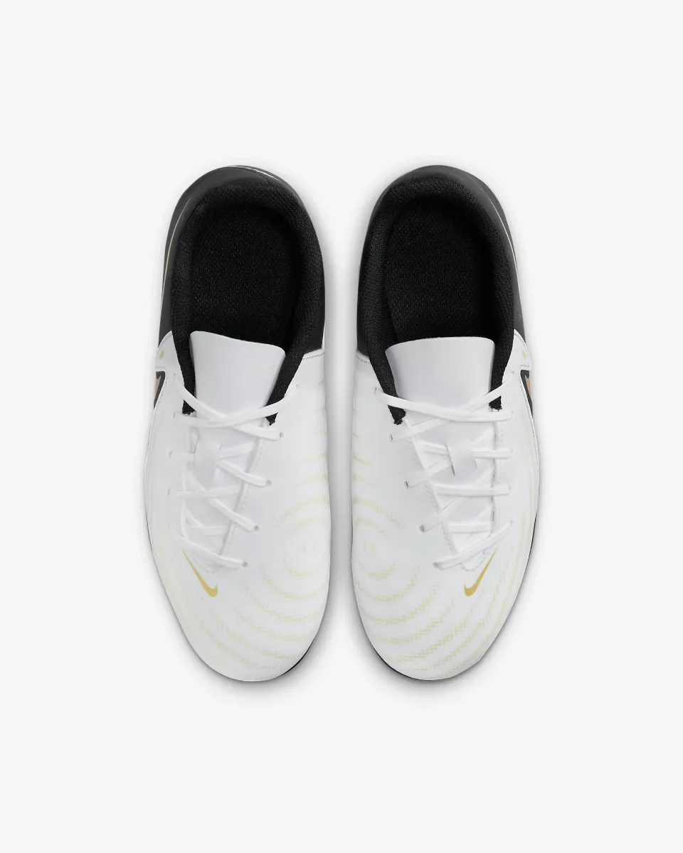 Zapatos Fútbol Niño Nike Jr Phantom GX 2 Club Blanco