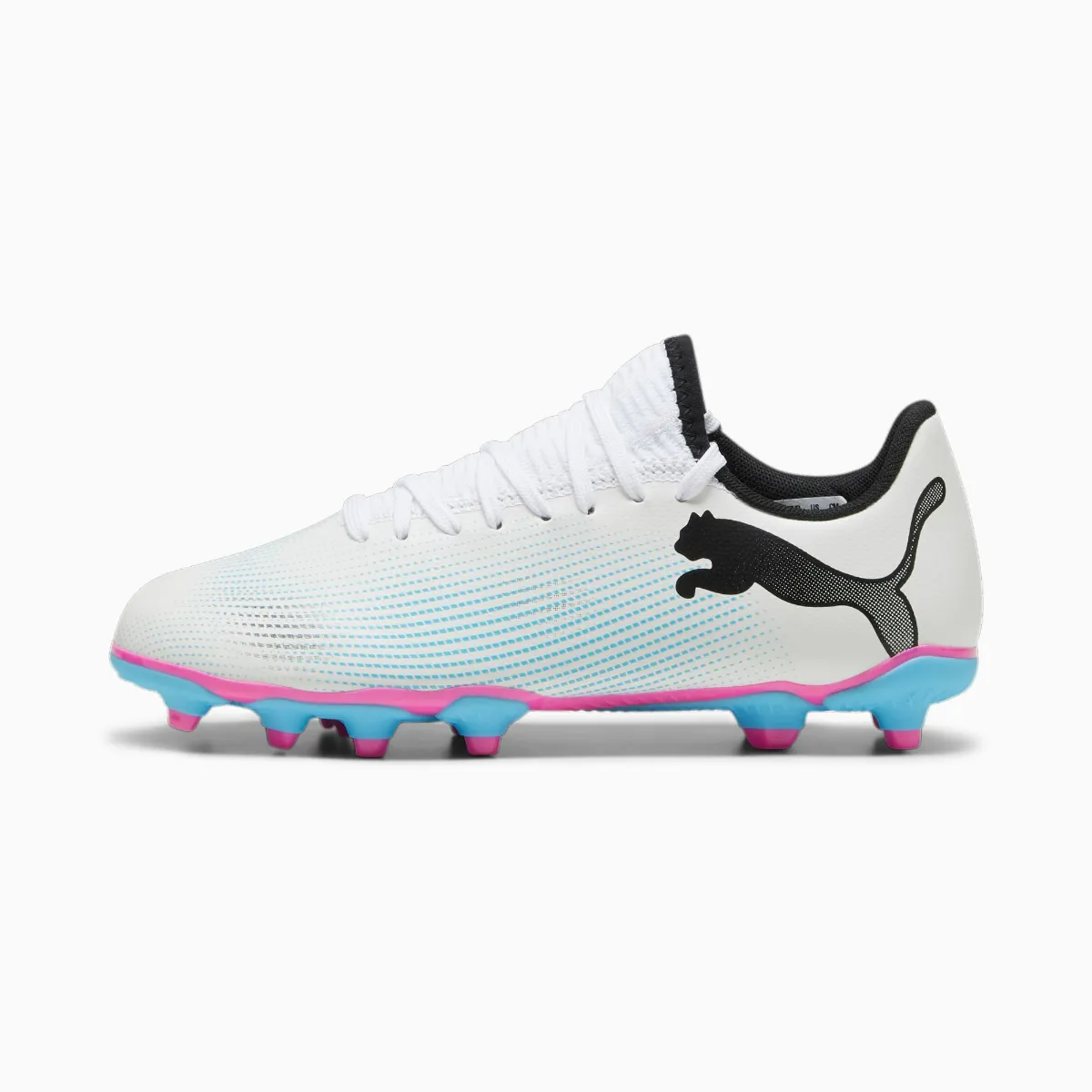 Zapatos Fútbol Niño Puma Future 7 Play FG/AG Blanco